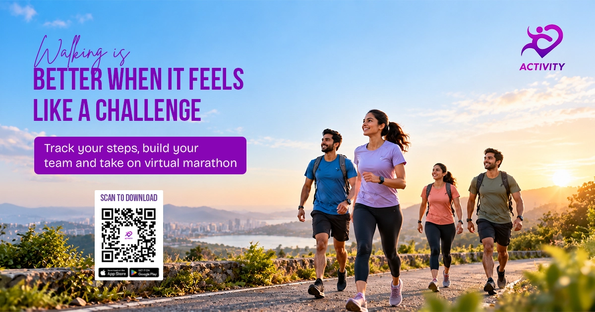 How a virtual fitness partner can make walking more fun